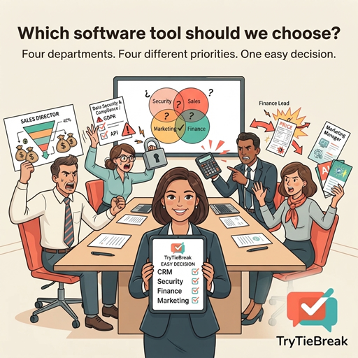 Choosing suppliers or tools