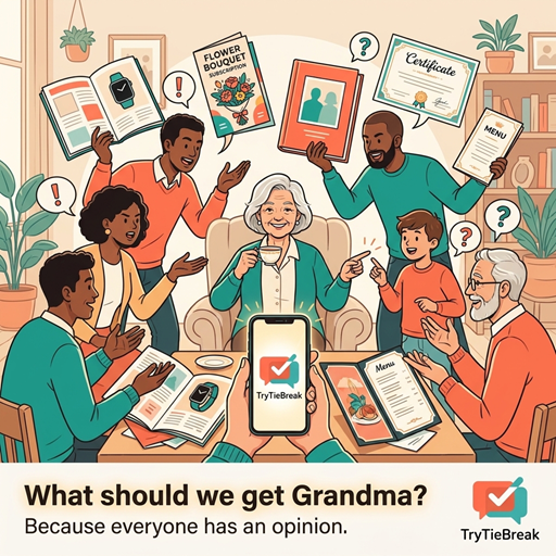 Family can't decide Grandma's birthday present